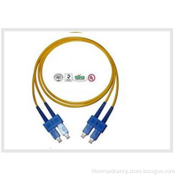 Customized 12 Core SC Fiber Optic Patch Cord Singlemode Full Duplex